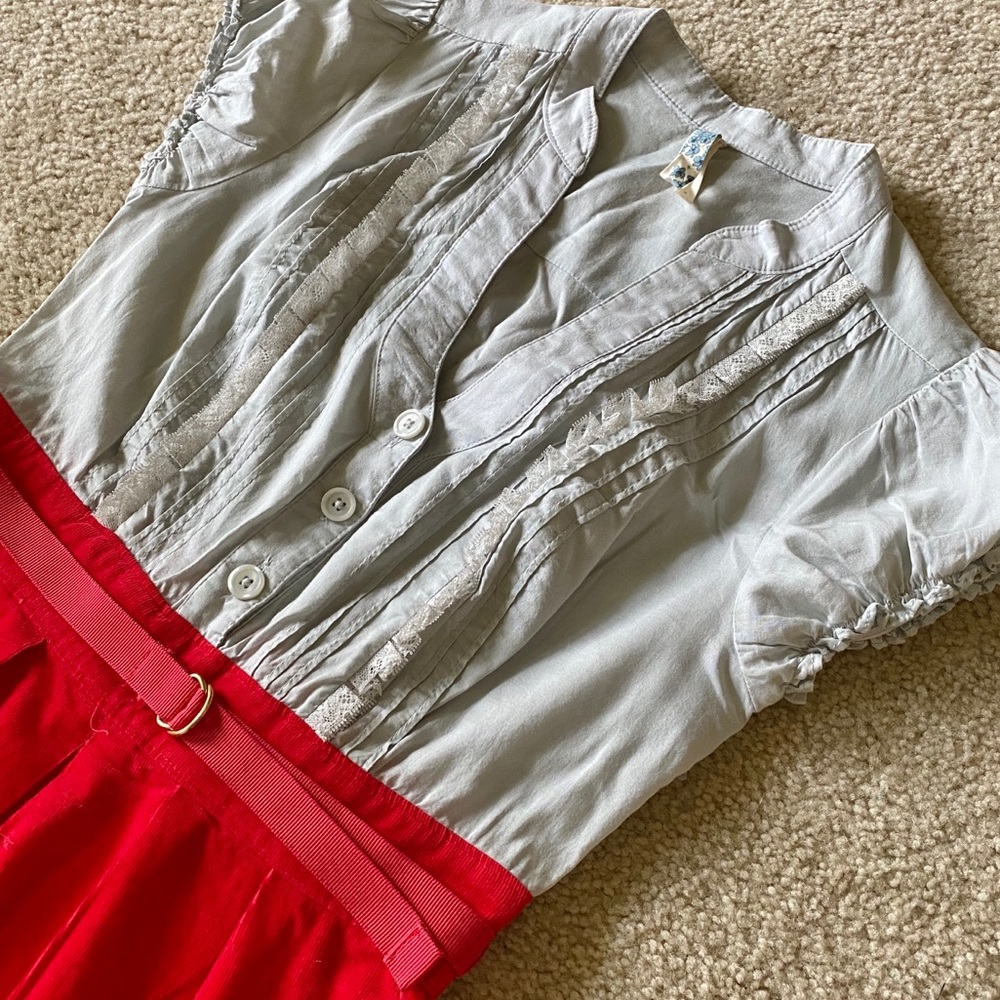 Anthropologie Maeve Blouse and Corduroy Dress - Picture 2 of 4